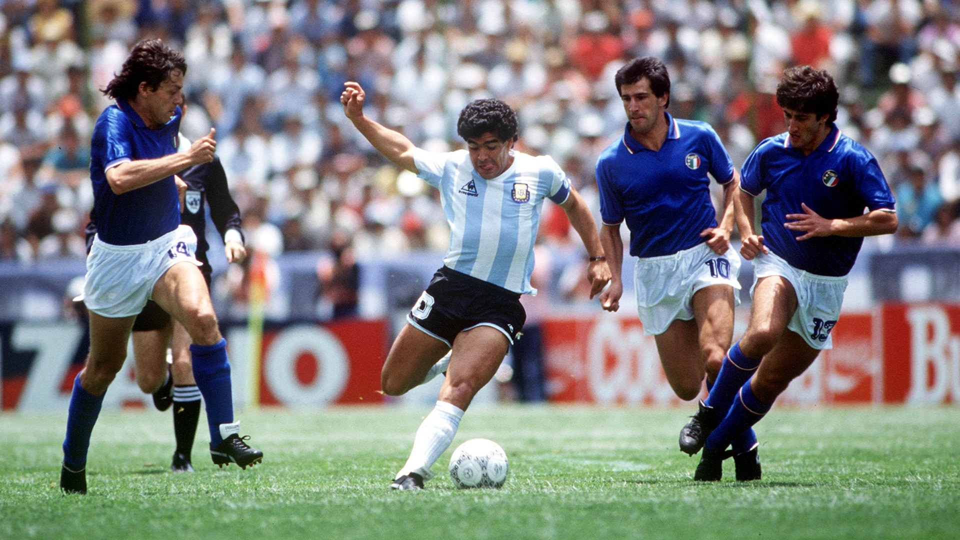 Diego Maradona Goal 34' | Italy vs Argentina | 1986 FIFA World Cup Mexico™