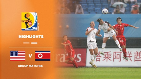 USA - DVR Korea | Gruppe B | FIFA Frauen-Weltmeisterschaft China 2007™ | Highlights