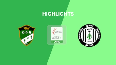 US Biskra x MSP Batna | Ligue 2 2025/26 | Melhores momentos