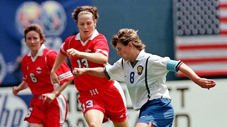 Gol de Irina Grigorieva aos 54' | Canadá - Rússia | Copa do Mundo Feminina FIFA 1999, no Estados Unidos