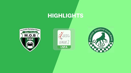 MO Béjaïa - JS Djijel | Ligue 2 2025/26 | Highlights