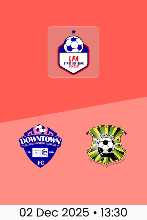 Downtown FC v FC Fassell | LFA First Division League 2025/26