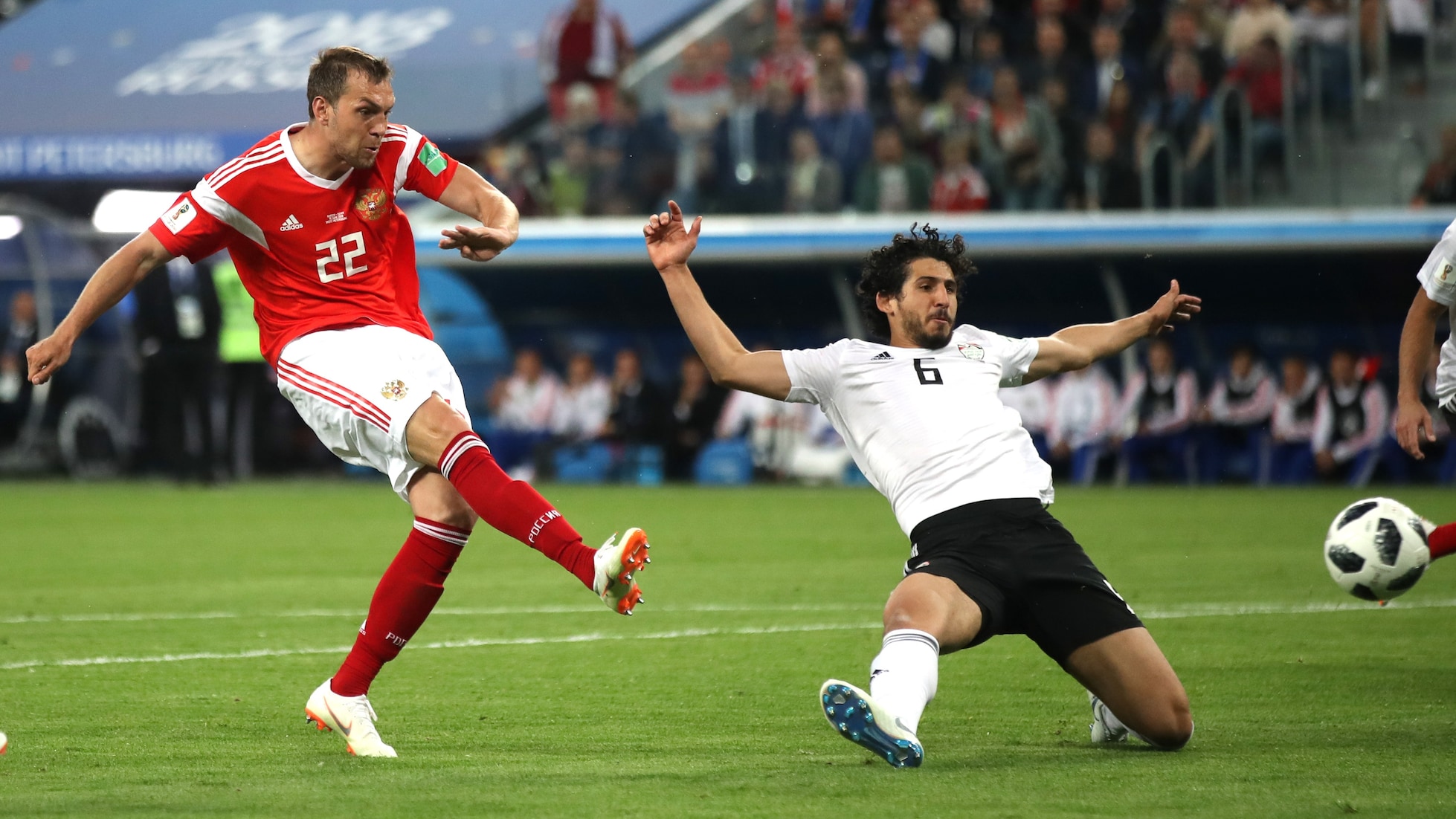 Le but de Artem Dzyuba 62' | Russie - Egypte | Coupe du Monde de la FIFA, Russie 2018™