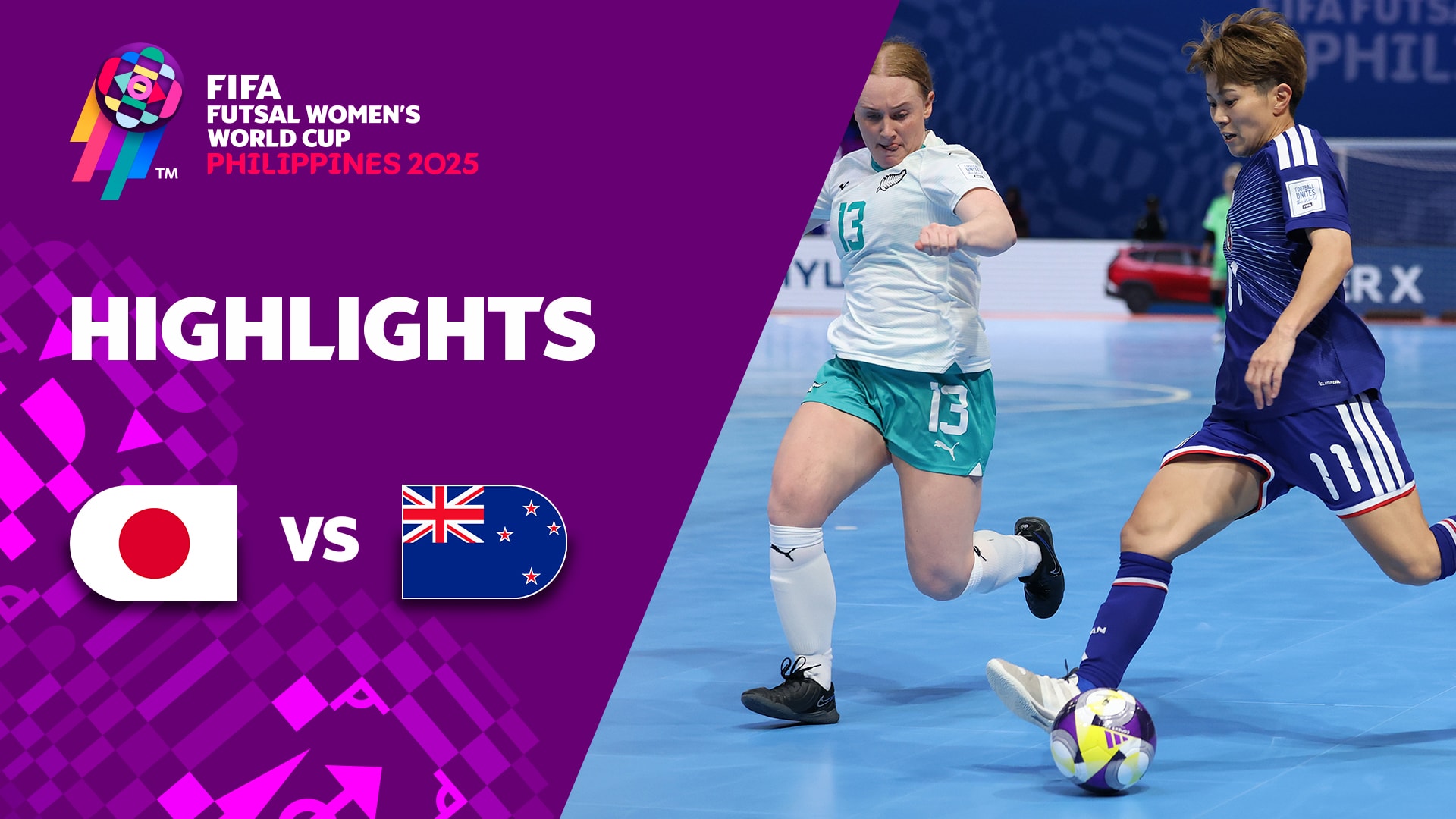 Japan v New Zealand | Group C | FIFA Futsal Women's World Cup Philippines 2025™ | Highlights