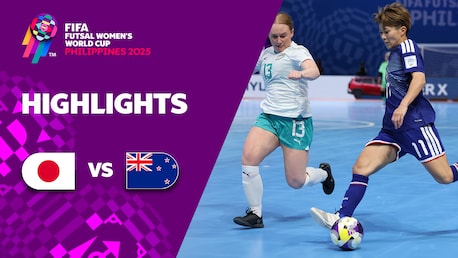 Japan v New Zealand | Group C | FIFA Futsal Women's World Cup Philippines 2025™ | Highlights
