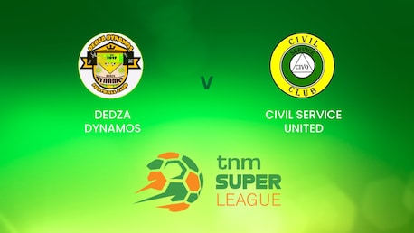 Dedza Dynamos x Civil Service United | TNM Super League | Malawi | Jogo completo