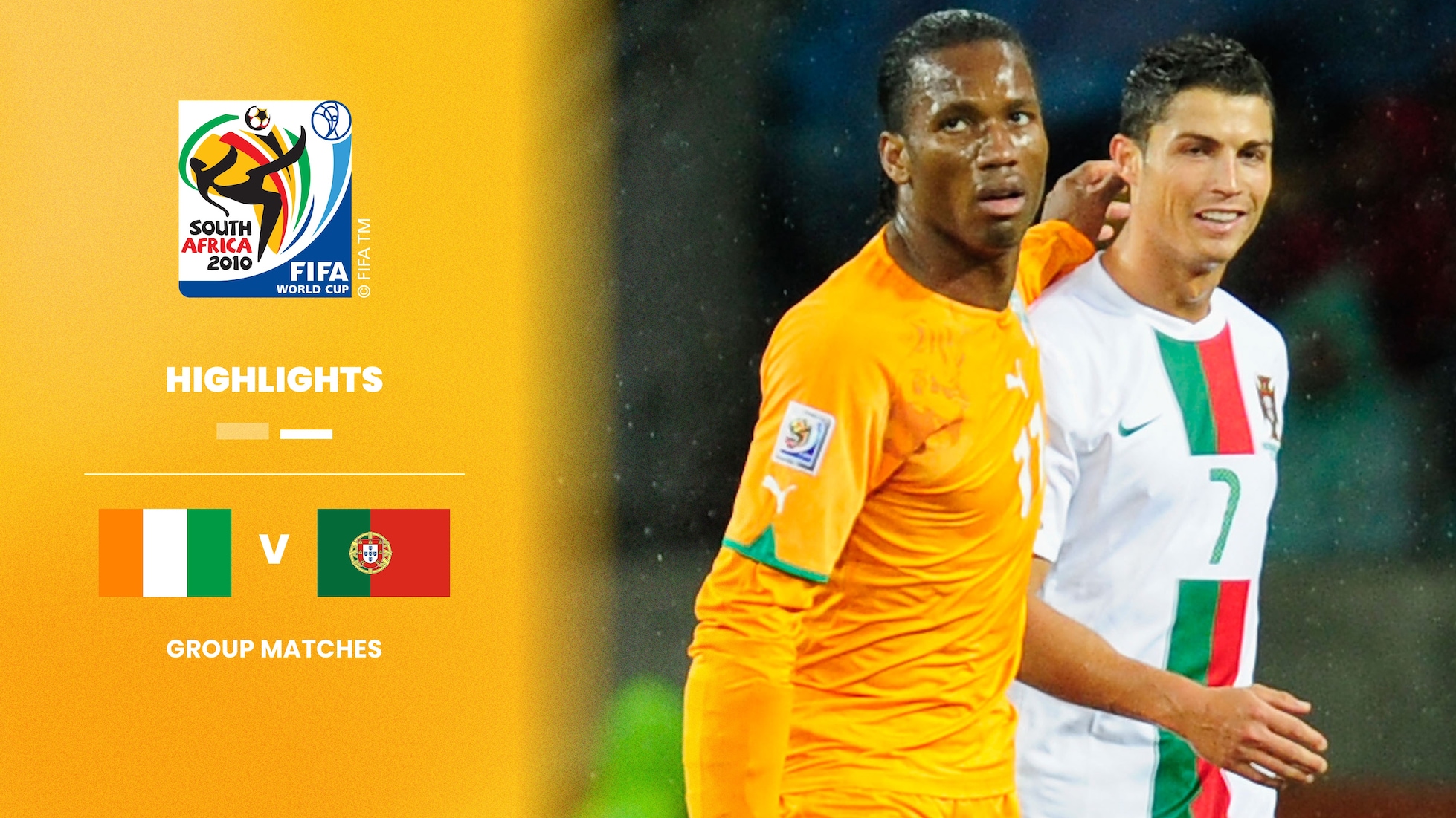 Costa do Marfim x Portugal | Grupo G | Copa do Mundo da FIFA África do Sul 2010™ | Melhores momentos