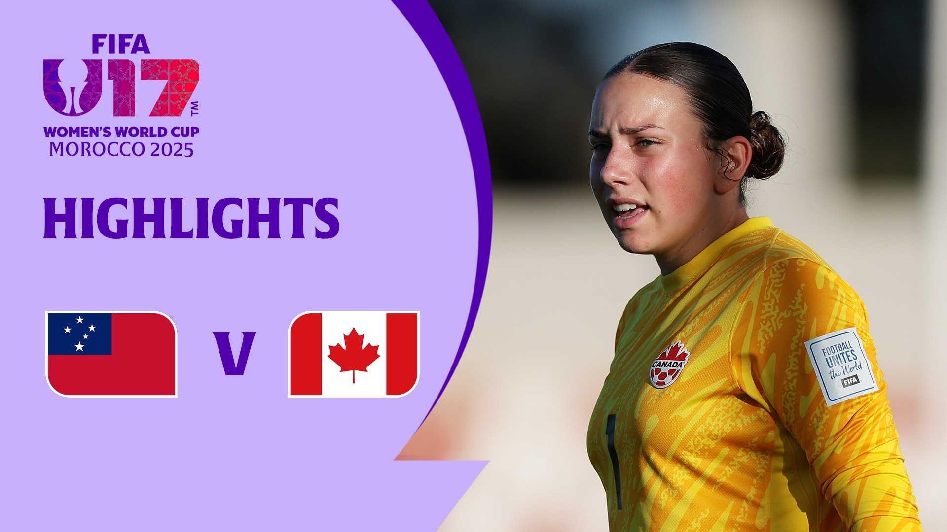 Samoa x Canadá | Grupo D | Copa do Mundo Feminina Sub-17 da FIFA Marrocos 2025™ | Melhores momentos