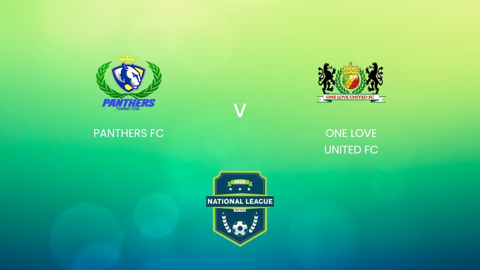 Panthers FC vs One Love United FC | Liga Nacional BVIFA 2024/25 | Partido completo