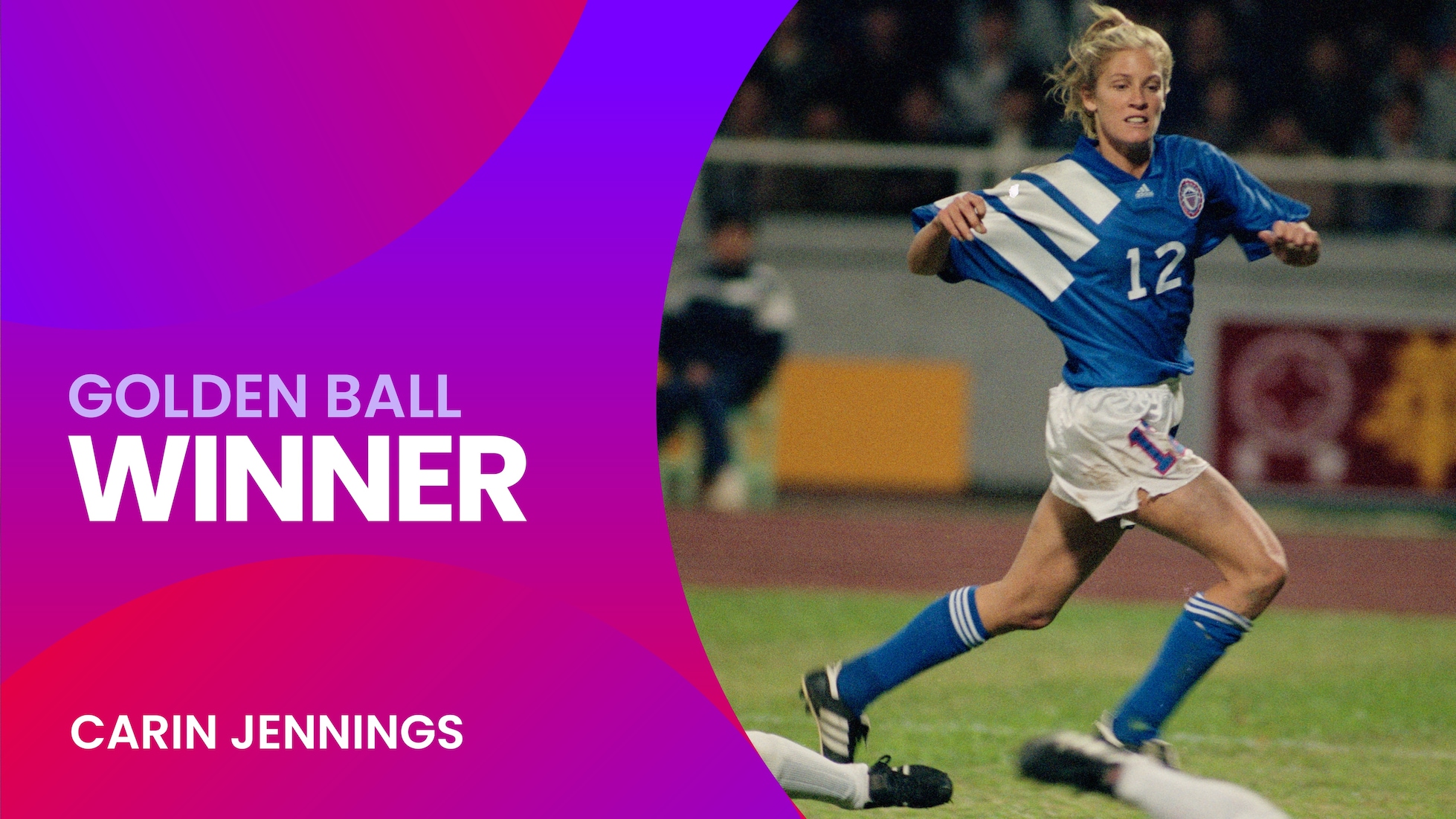 Carin Jennings | Bola de Ouro | Copa do Mundo Feminina FIFA 1991, no China PR
