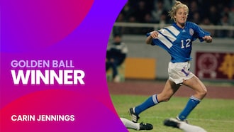 Carin Jennings | Balón de Oro | Copa Mundial del Fútbol Femenino de la FIFA RP China 1991™