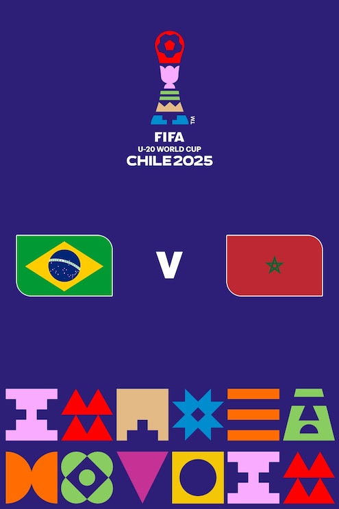 Brasil vs Marruecos | Grupo C | Copa Mundial Sub-20 de la FIFA Chile 2025™ | Partido completo