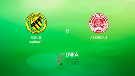 USM El Harrach v AS Khroub | Ligue 2 2024/25 | Algeria | Full Match Replay
