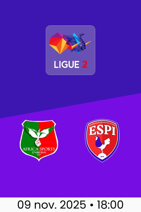 Africa Sports - ES Issia | Côte d'Ivoire Ligue 2 2025/26