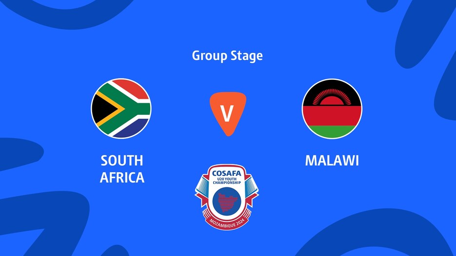 Sudáfrica vs Malaui | Fase de grupos | CAF U-20 Africa Cup of Nations 2025 | Clasificatorio COSAFA | Partido completo