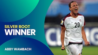 Abby Wambach | Chuteira de Prata | Copa do Mundo Feminina FIFA 2007, no China