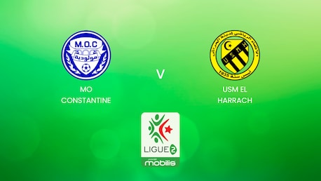 MO Constantine vs USM El Harrach | Ligue 2 2024/25 | Argelia | Partido completo