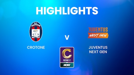 Crotone v Juventus Next Gen | Serie C NOW | Highlights