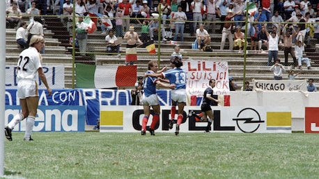 Bernard Genghini Goal 104' | France vs Belgium | 1986 FIFA World Cup Mexico™