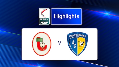 Turris - Audace Cerignola | Groupe C | Serie C NOW | Résumé vidéo