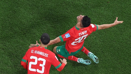 Dari Achraf Goal 9' | Croatia v Morocco | FIFA World Cup Qatar 2022™