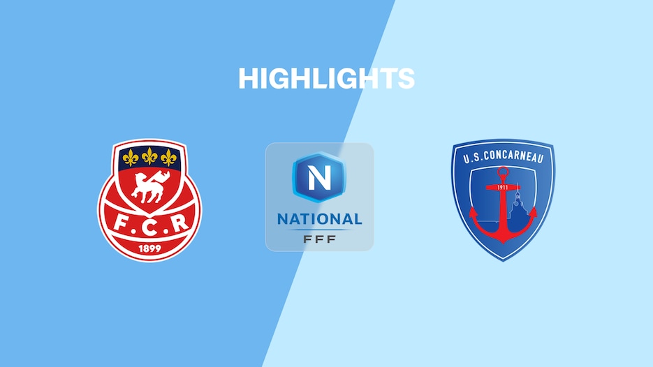 Rouen - Concarneau | Championnat National 2025/2026 | Résumé vidéo