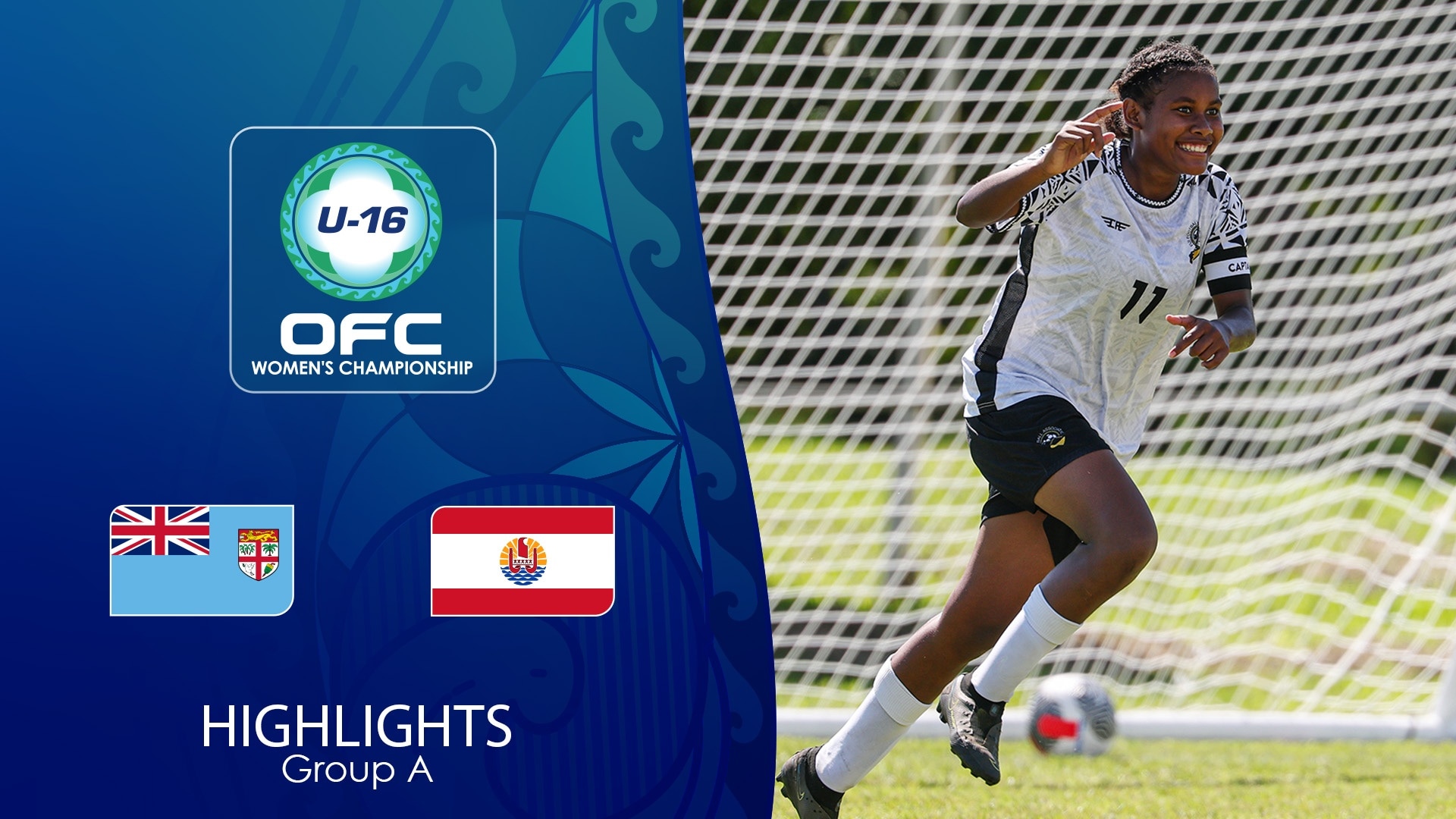 Fiji - Tahiti | Fase a gruppi | Campionato Femminile Under 16 OFC 2025 | Highlights