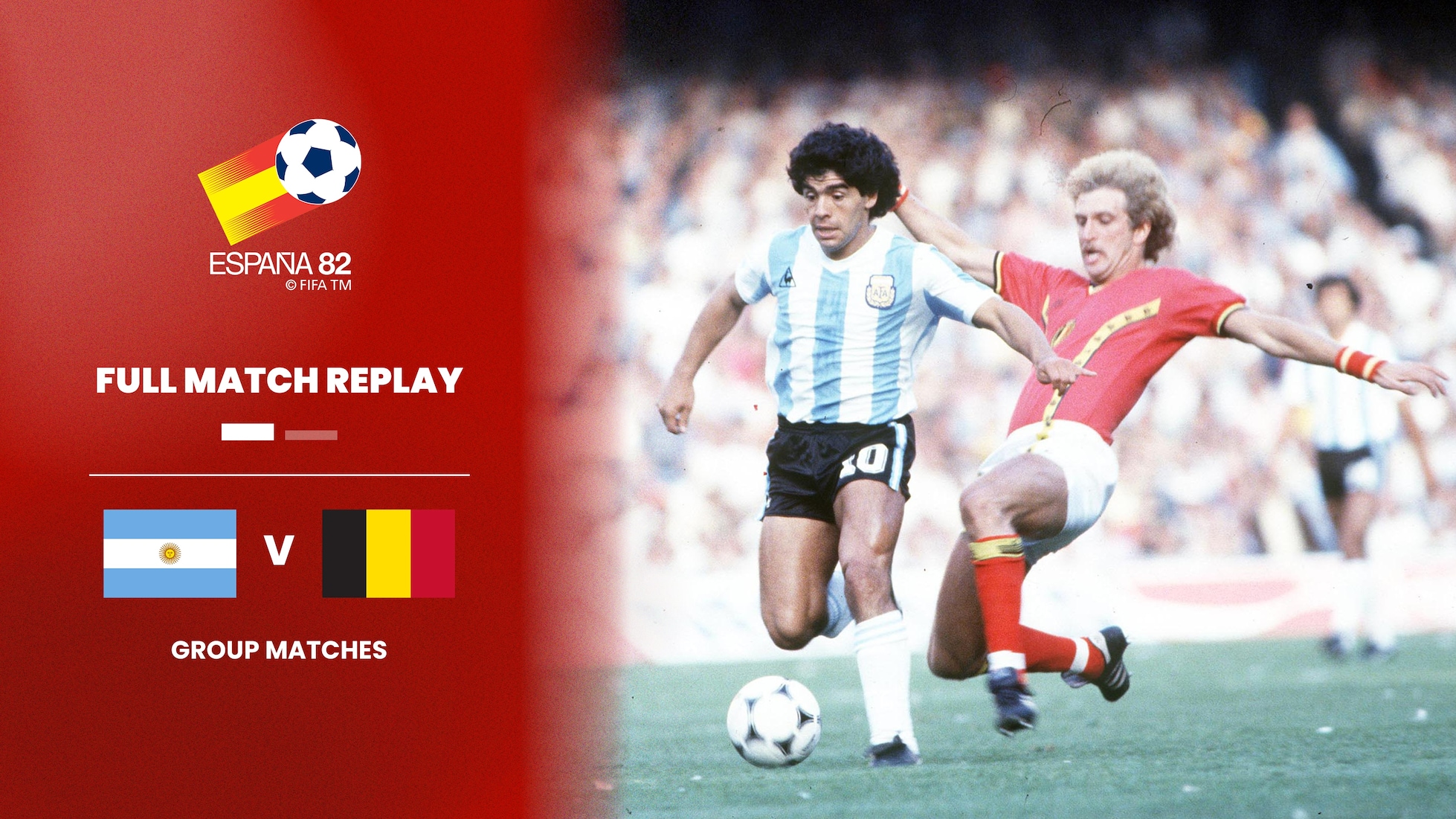 Argentine - Belgique | Groupe 3 | Coupe du Monde de la FIFA, Espagne 1982™ | Match complet