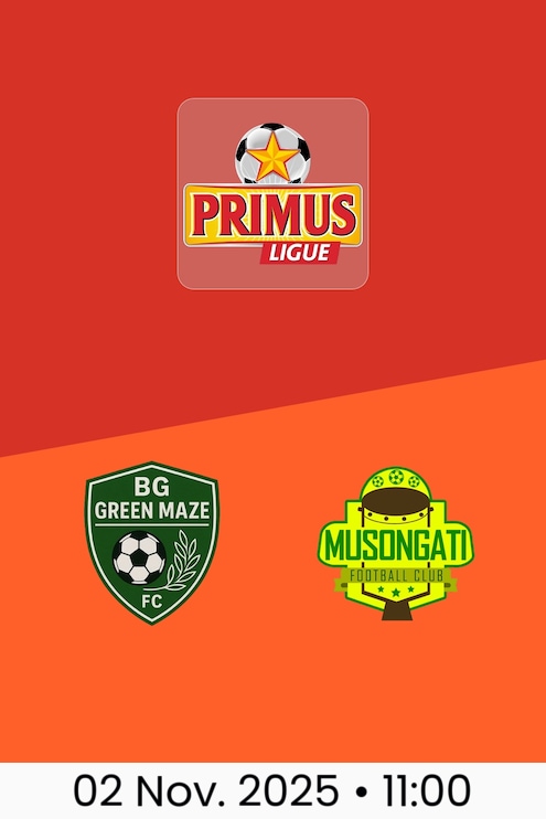 BG Green Maze FC - Musongati FC | Primus Ligue Burundi 2025/26