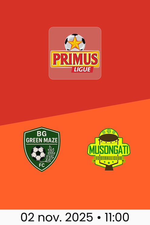 BG Green Maze FC - Musongati FC | Primus Ligue Burundi 2025/26