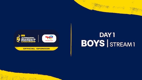 Jour 1 - Garçons - Flux 1 | COSAFA African Schools Football Championship | Qualifications CAF 2025.