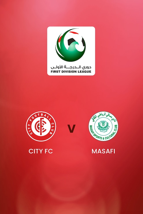 City FC v Masafi | First Division League | Full Match Replay