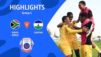 South Africa v Lesotho | Group Stage | CAF U-20 Africa Cup of Nations 2025 | COSAFA Qualifier  | Highlights