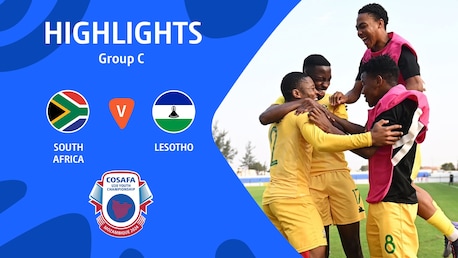 Sudáfrica vs Lesoto | Fase de grupos | CAF U-20 Africa Cup of Nations 2025 | Clasificatorio COSAFA | Highlights