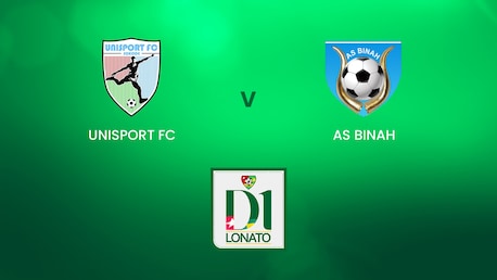 Unisport FC vs AS Binah | Championnat de Première Division D1 | Togo | Partido completo
