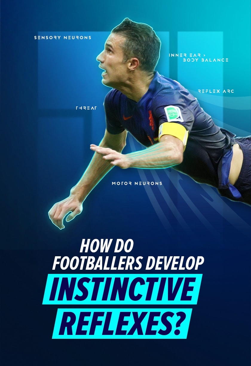 How do footballers develop instinctive reflexes? | Goal to Goal