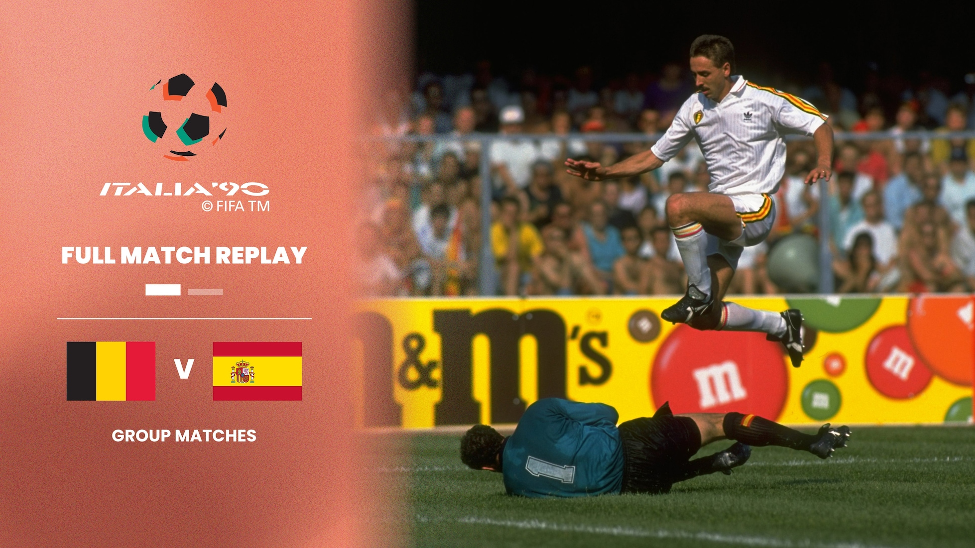Belgique - Espagne | Groupe E | Coupe du Monde de la FIFA, Italie 1990™ | Match complet