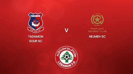 Tadamon Sour SC - Nejmeh SC | Meisterschafts-Playoff | Erste Liga 2024/2025 | Spiel in voller Länge