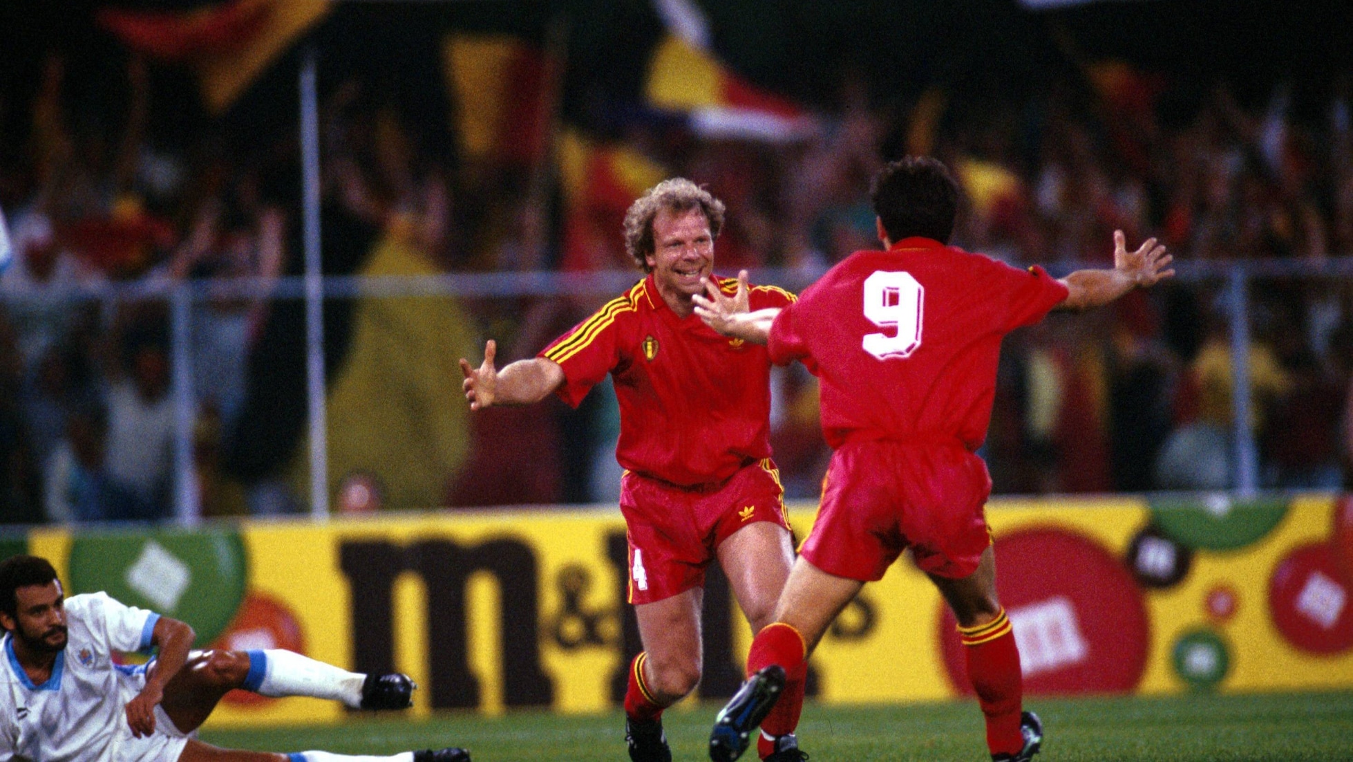 Leo Clijsters Goal 15' | Belgium vs Uruguay | 1990 FIFA World Cup Italy™