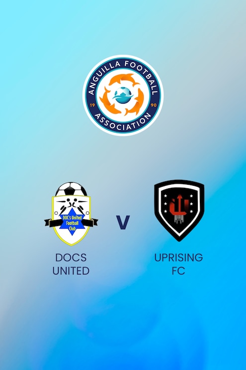 Doc's United FC  vs Uprising FC | Senior Men's League | Anguila | Partido completo