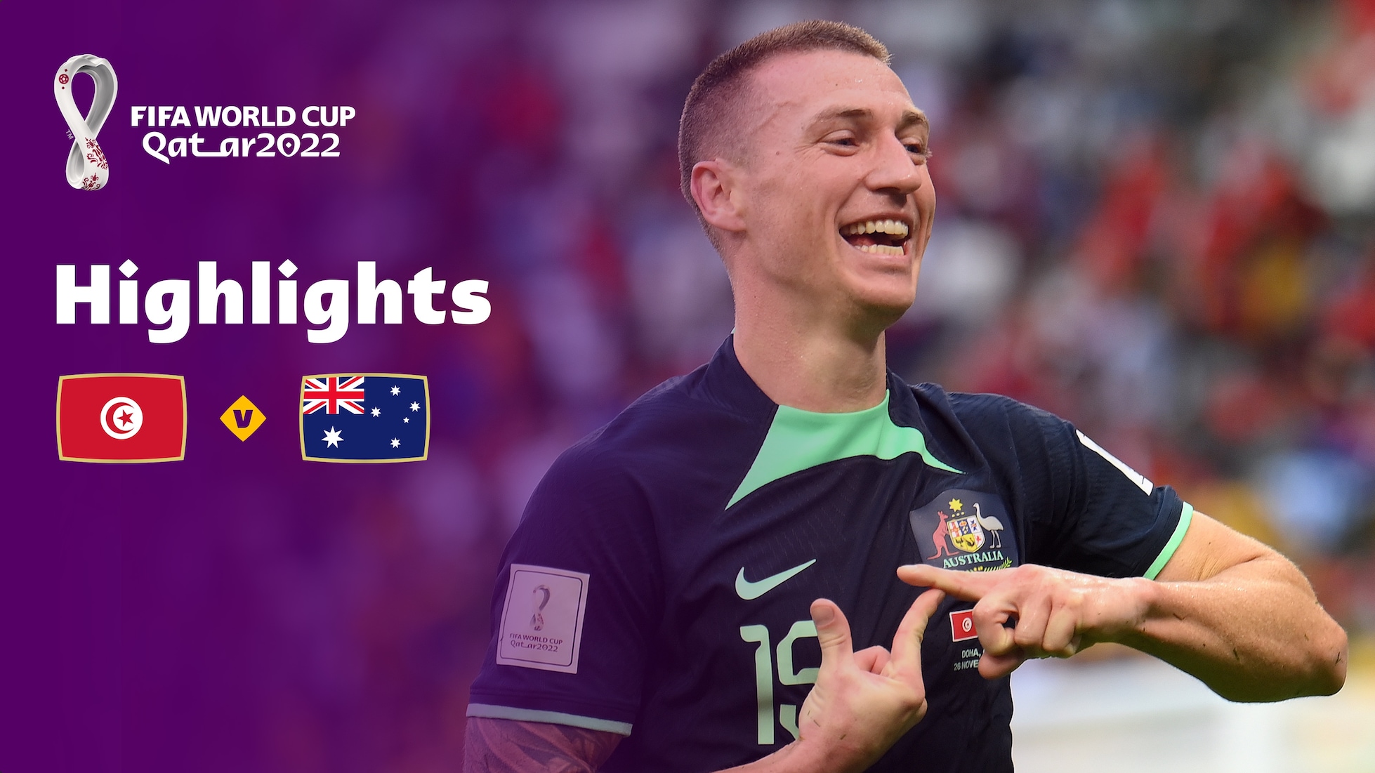 Túnez vs Australia | Grupo D | Copa Mundial de la FIFA Catar 2022™ | Highlights