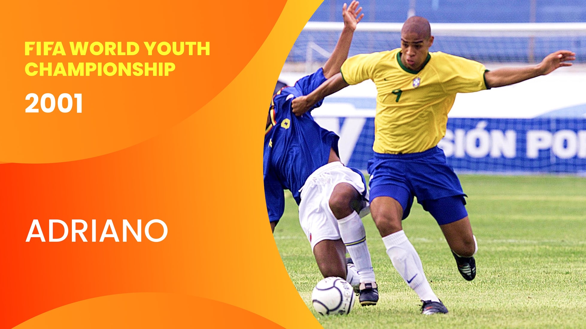 Adriano at 19 | FIFA World Youth Championship Argentina 2001™