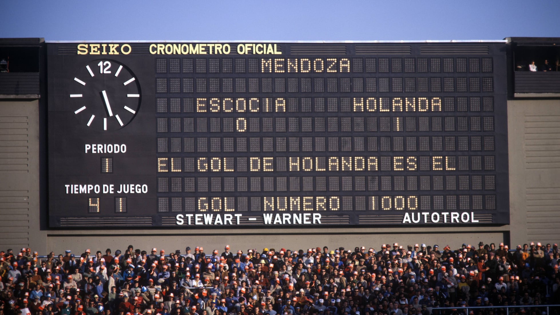 Rob Rensenbrink Goal 34' | Scotland vs Netherlands | 1978 FIFA World Cup Argentina™