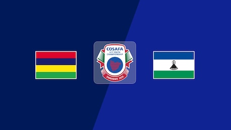 Mauricio vs Lesoto | Fase de grupos | CAF U-17 AFCON 2026 | Clasificatorios COSAFA | Partido completo