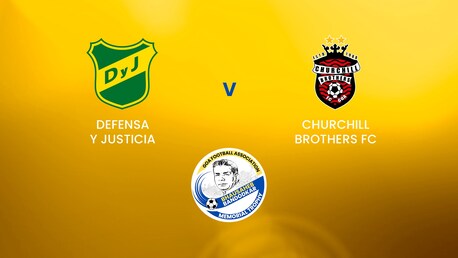 Defensa y Justicia v Churchill Brothers FC | Group B | Bhausaheb Bandodkar Memorial Trophy (2nd Edition) | Full Match Replay