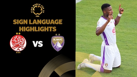 Wydad AC x Al Ain | Grupo G | FIFA Club World Cup 2025™ | Melhores momentos (Linguagem de sinais)