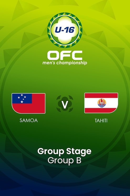 Samoa v Tahiti | Group B | OFC U-16 Men's Championship | Full Match Replay