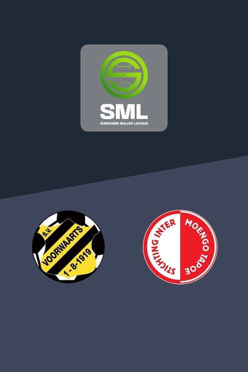 Voorwaarts - Inter Moengo Tapoe | Quarts de finale – Match aller | SML Season II - 2025 | Match complet