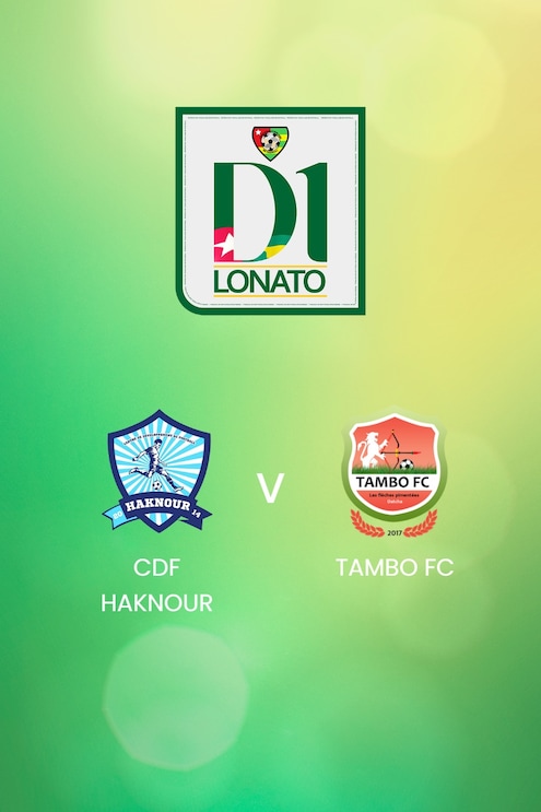 CDF Haknour - Tambo FC | Championnat de Première Division D1 2024/25 | Match complet