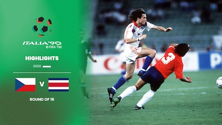 Tschechoslowakei - Costa Rica | Achtelfinale | FIFA Fussball-Weltmeisterschaft Italien 1990™ | Highlights